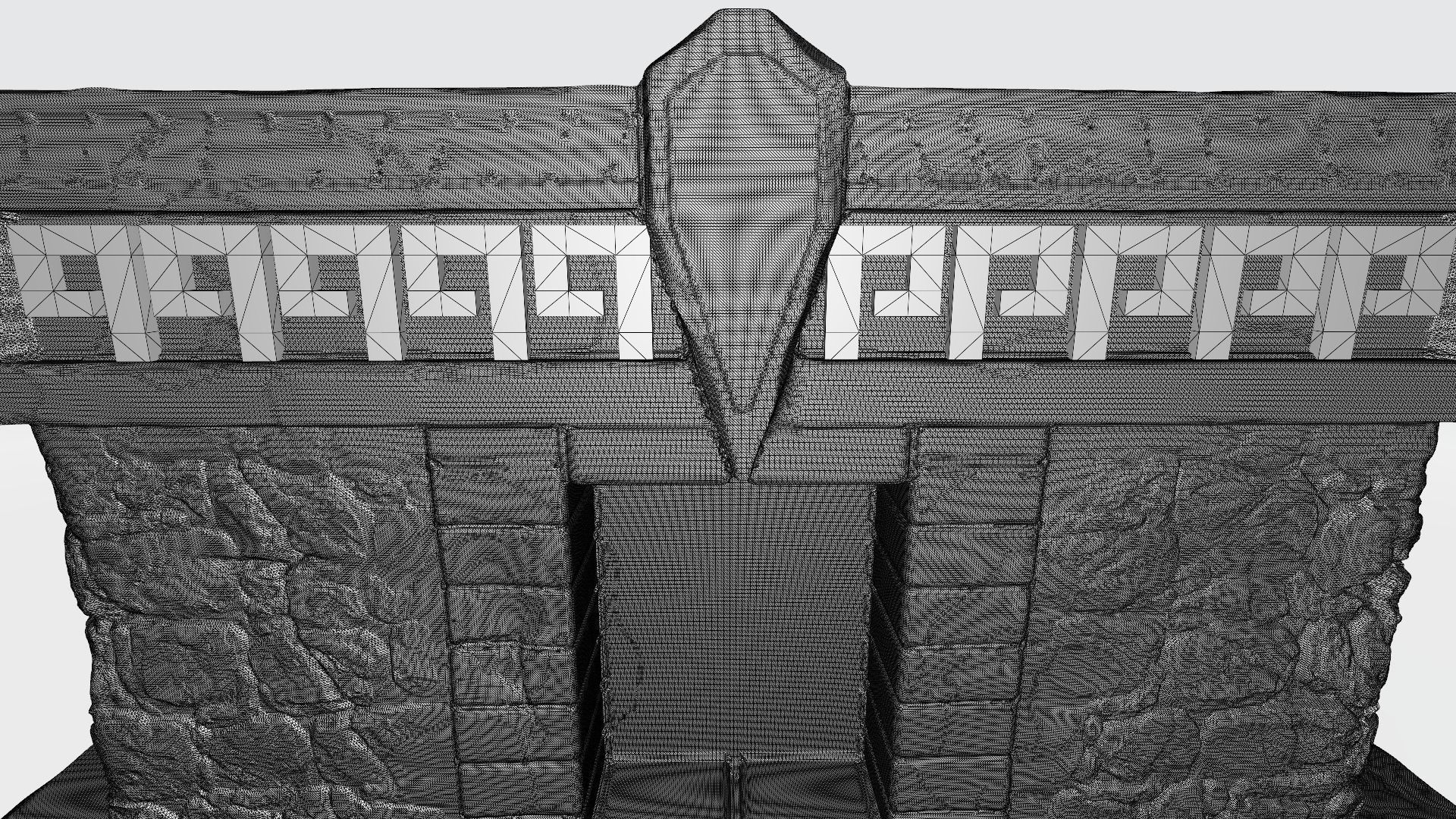 The palace of Maya 3D print model_2