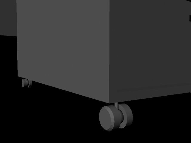 Office Desk 3D model_11