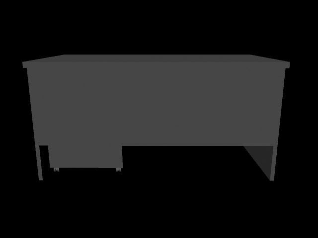 Office Desk 3D model_6