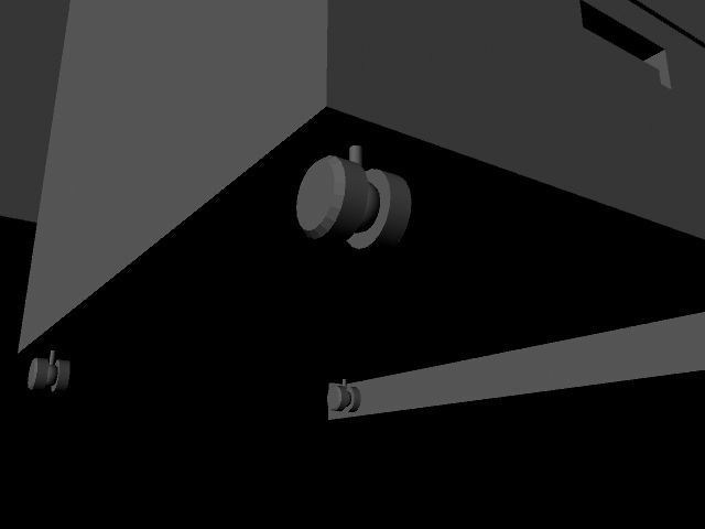 Office Desk 3D model_10