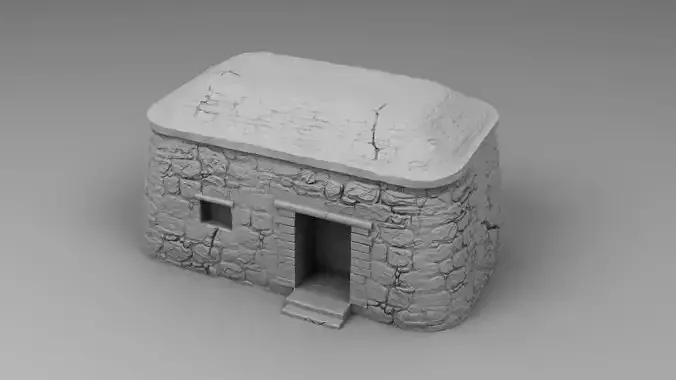 The tomb of Maya 3D print model