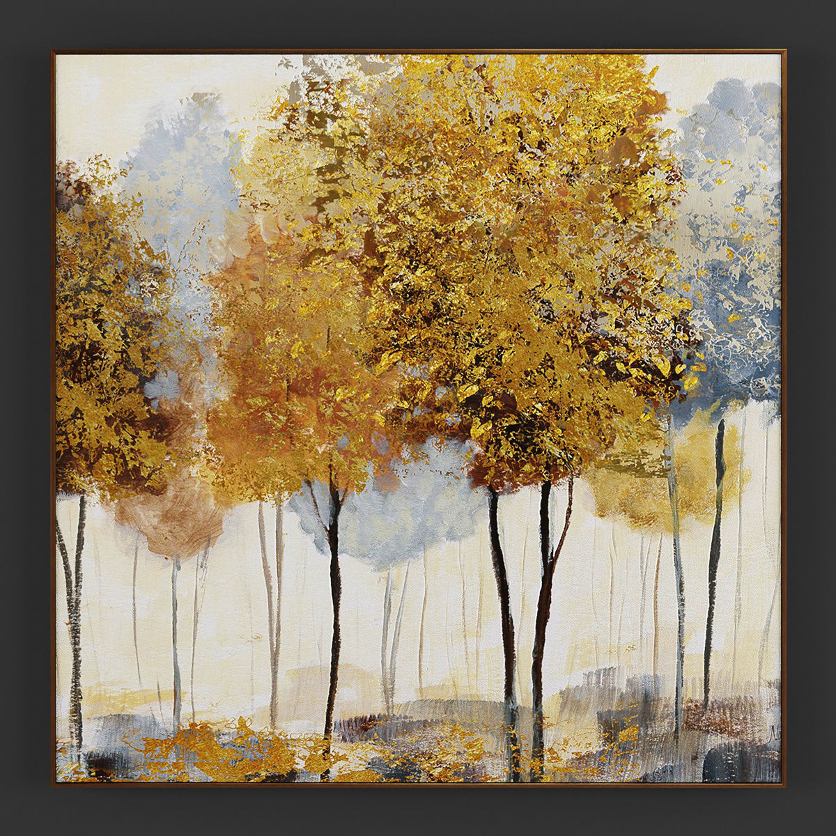 Pictures143 tree of life oil painting on canvas 3D model_2