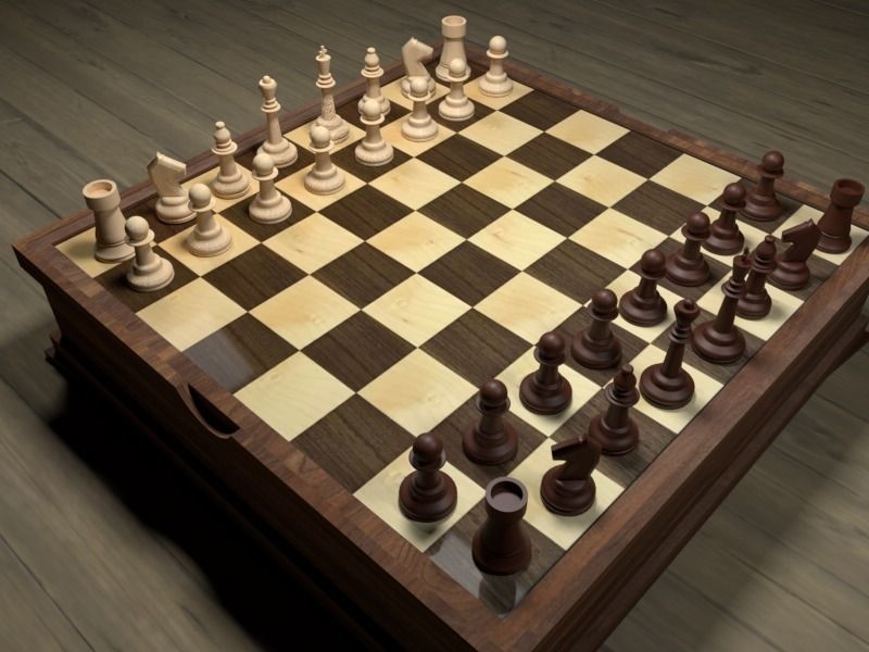 4 X1  board games 3D model_4