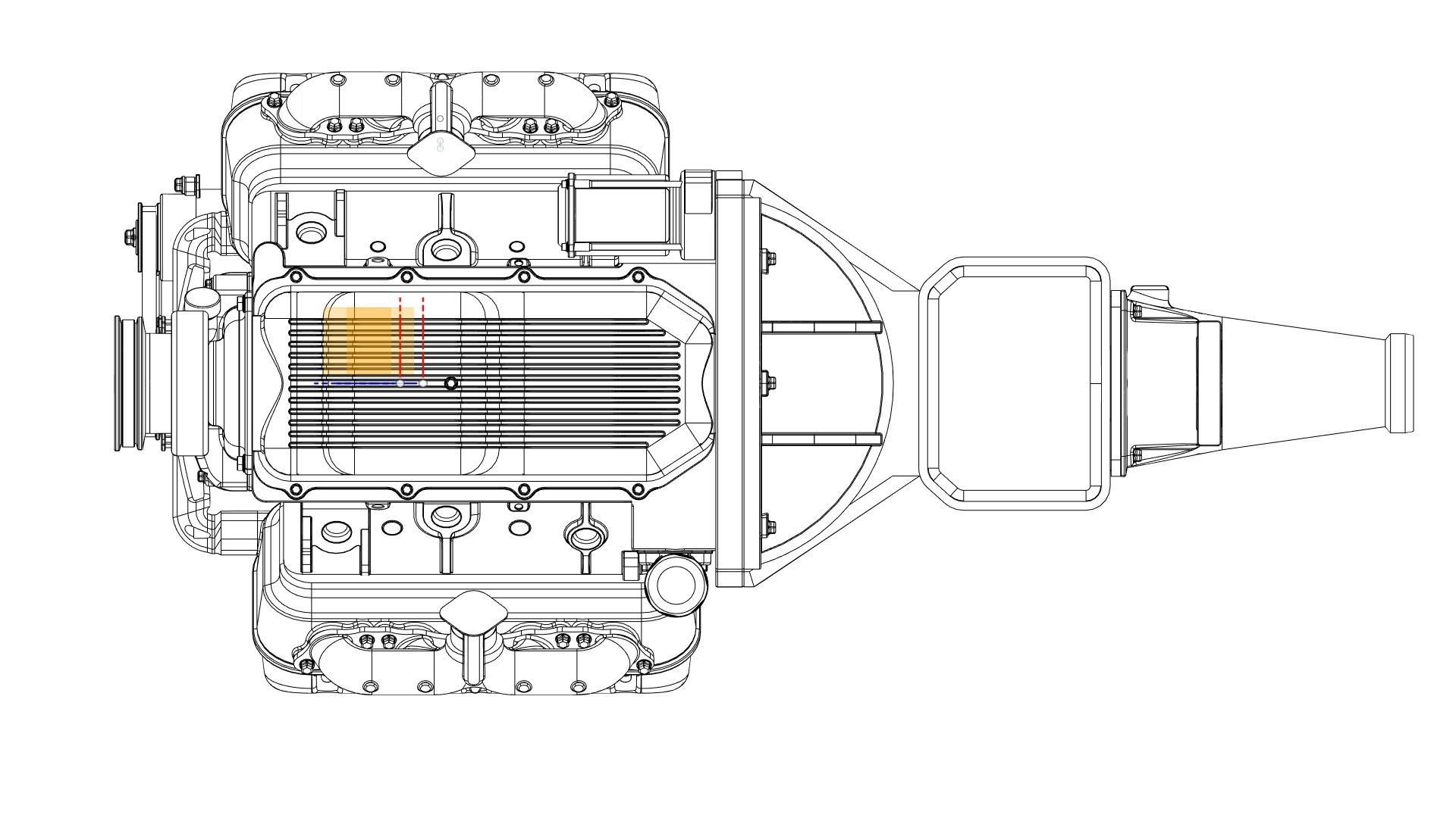 Vintage HEMI engine 3D model_22