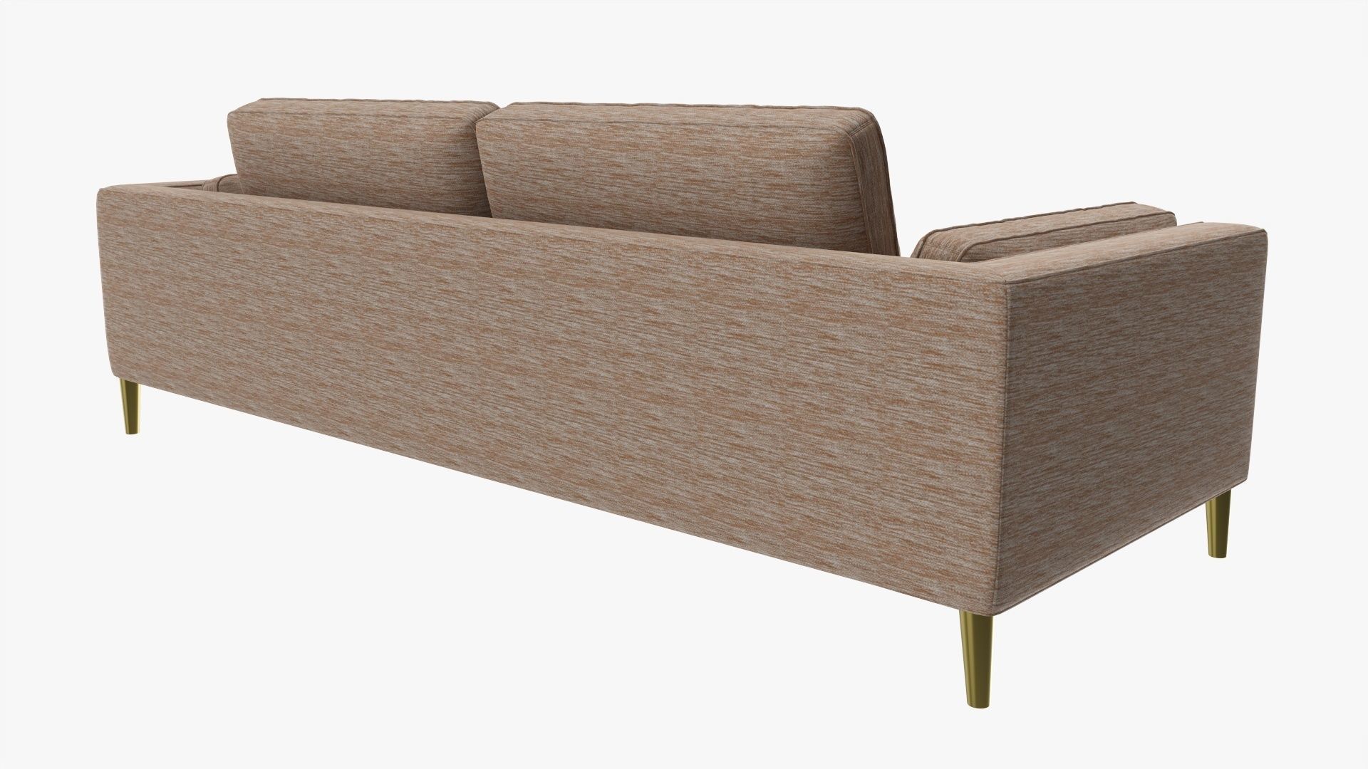 Sofa in sleeper style 3D model_2