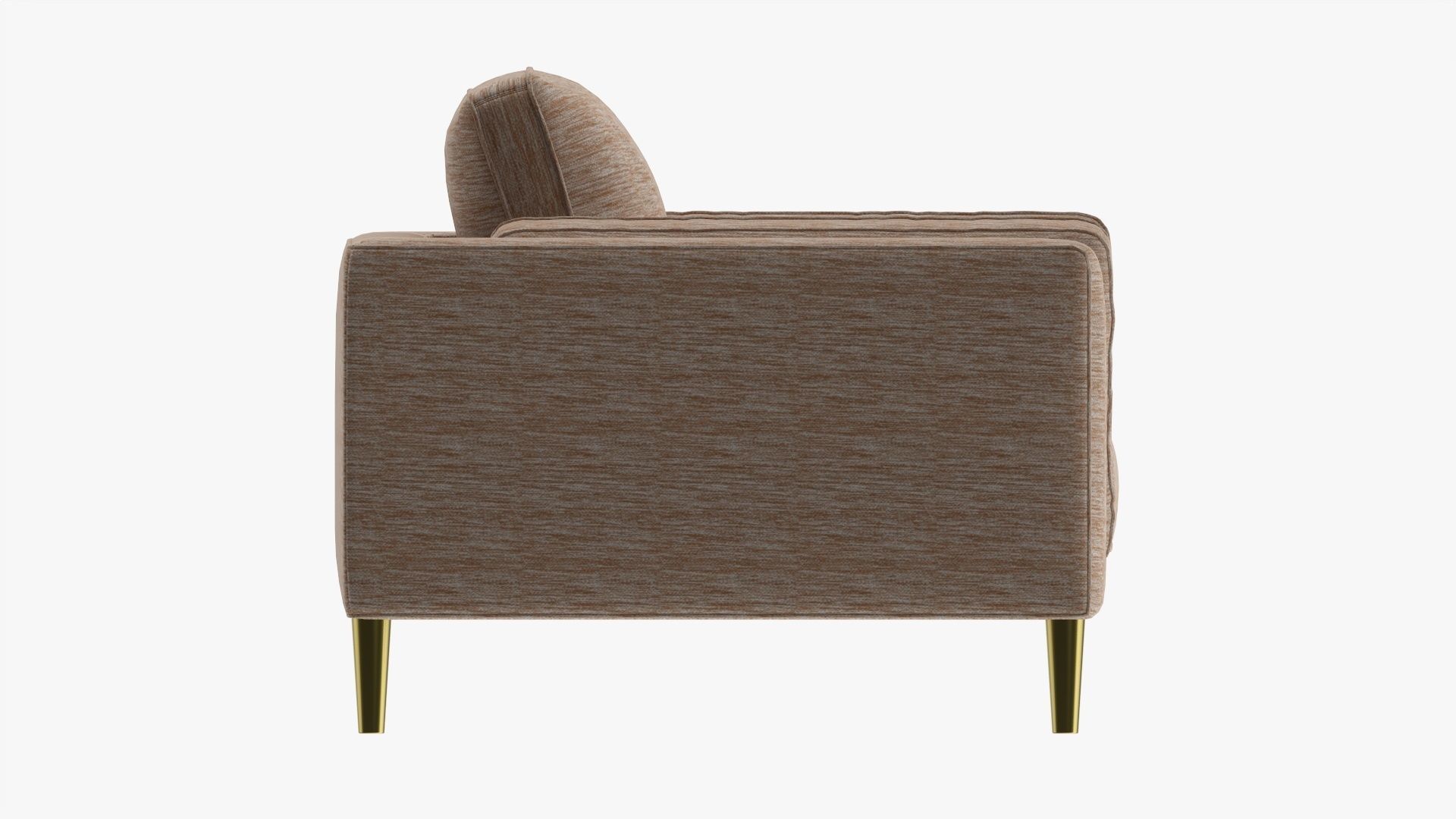 Sofa in sleeper style 3D model_5