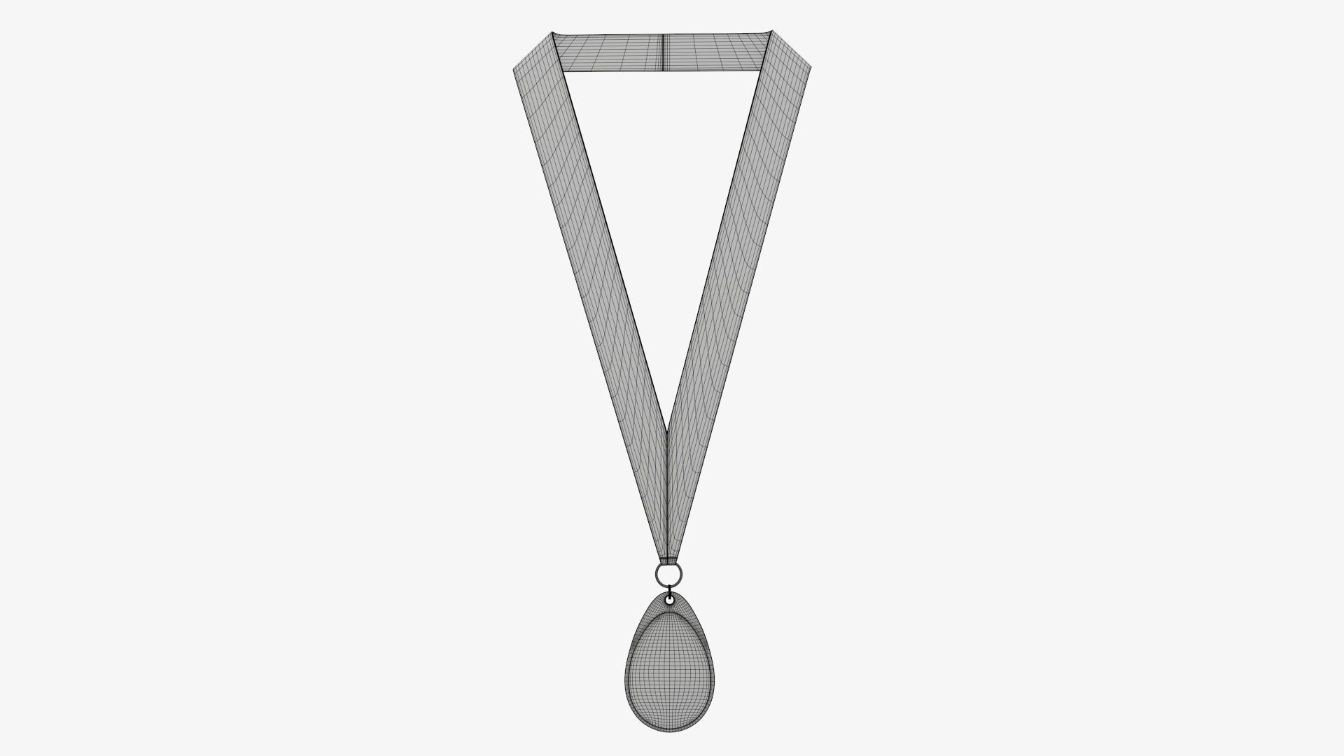 Sports medal trophy mockup 02 3D model_6