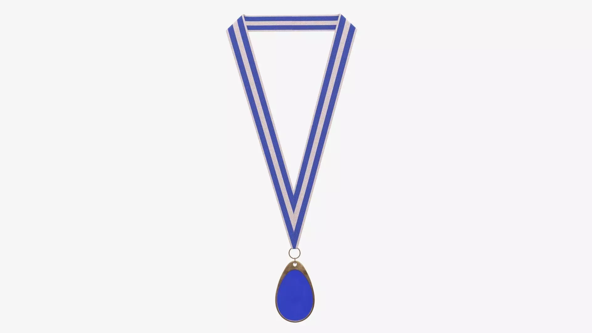 Sports medal trophy mockup 02 3D model_0