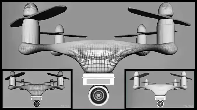 DRONE 3D model