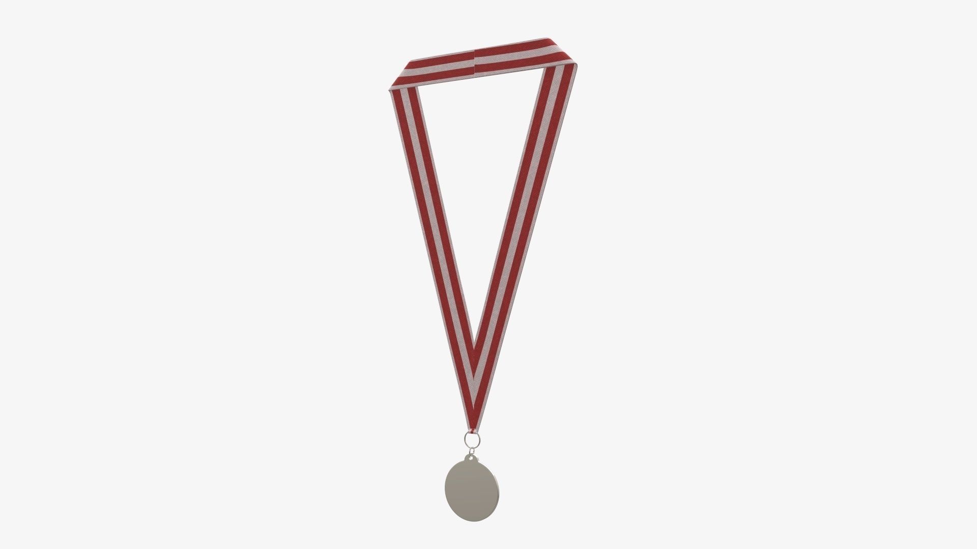 Sports medal trophy mockup 03 3D model_2