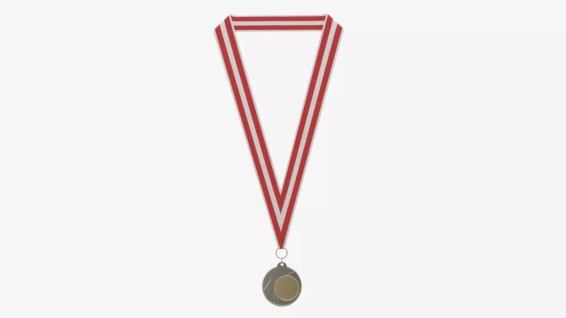 Sports medal trophy mockup 03 3D model_0