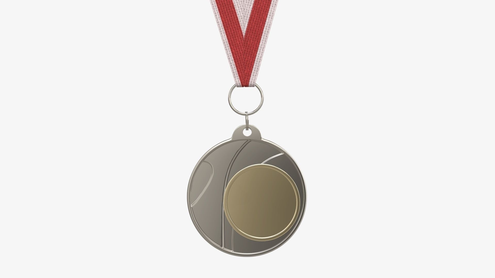 Sports medal trophy mockup 03 3D model_3