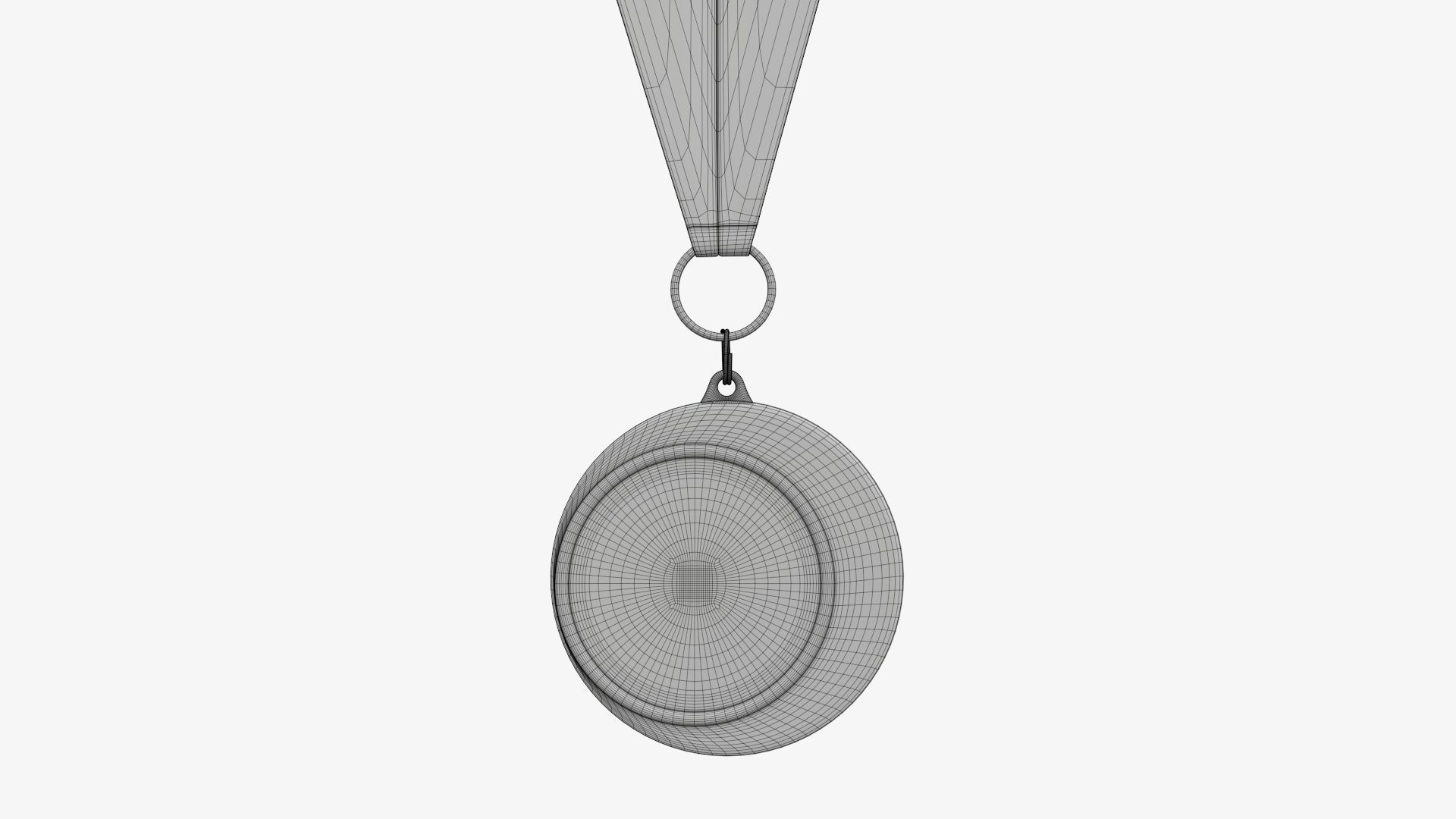 Sports medal trophy mockup 04 3D model_9