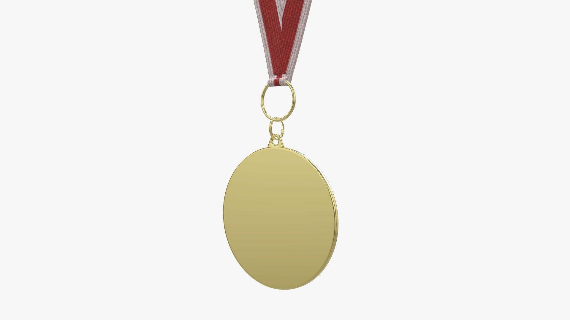 Sports medal trophy mockup 04 3D model_5
