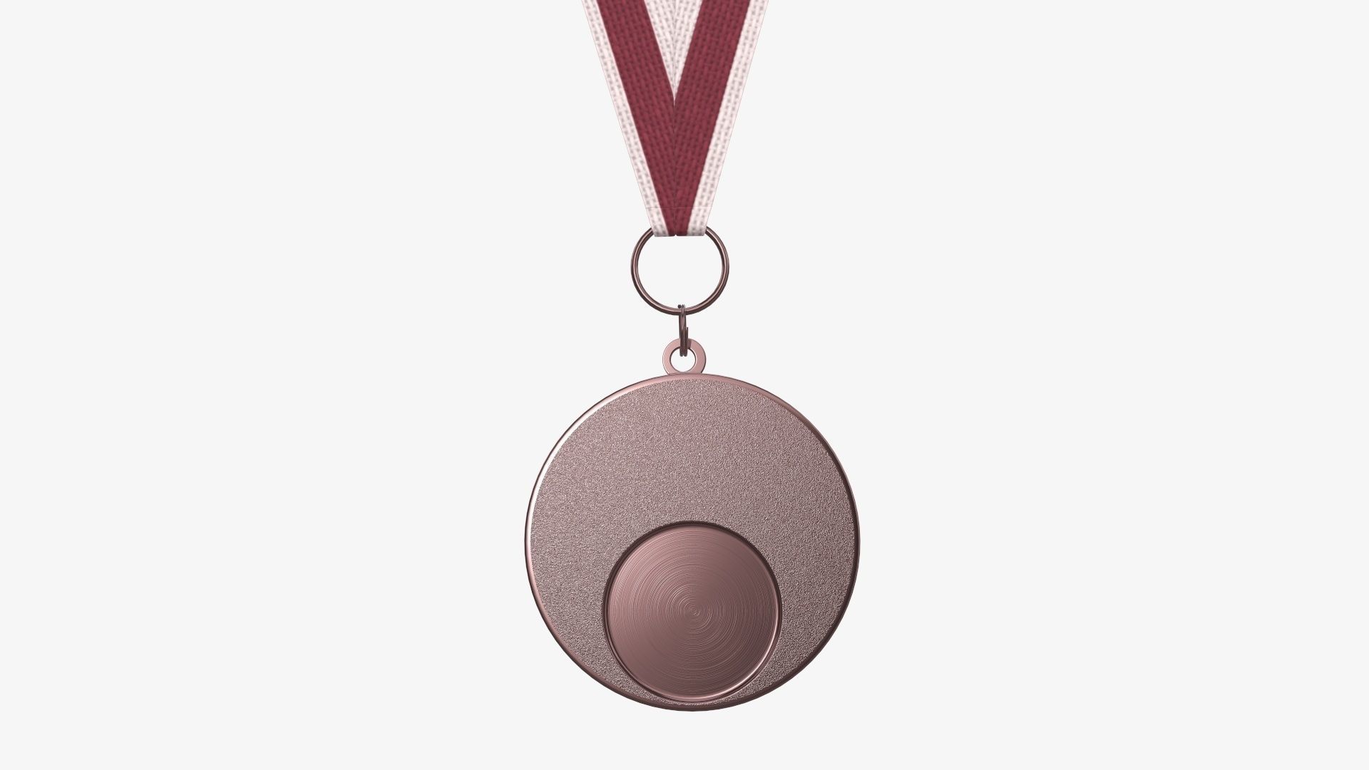 Sports medal trophy mockup 05 3D model_3