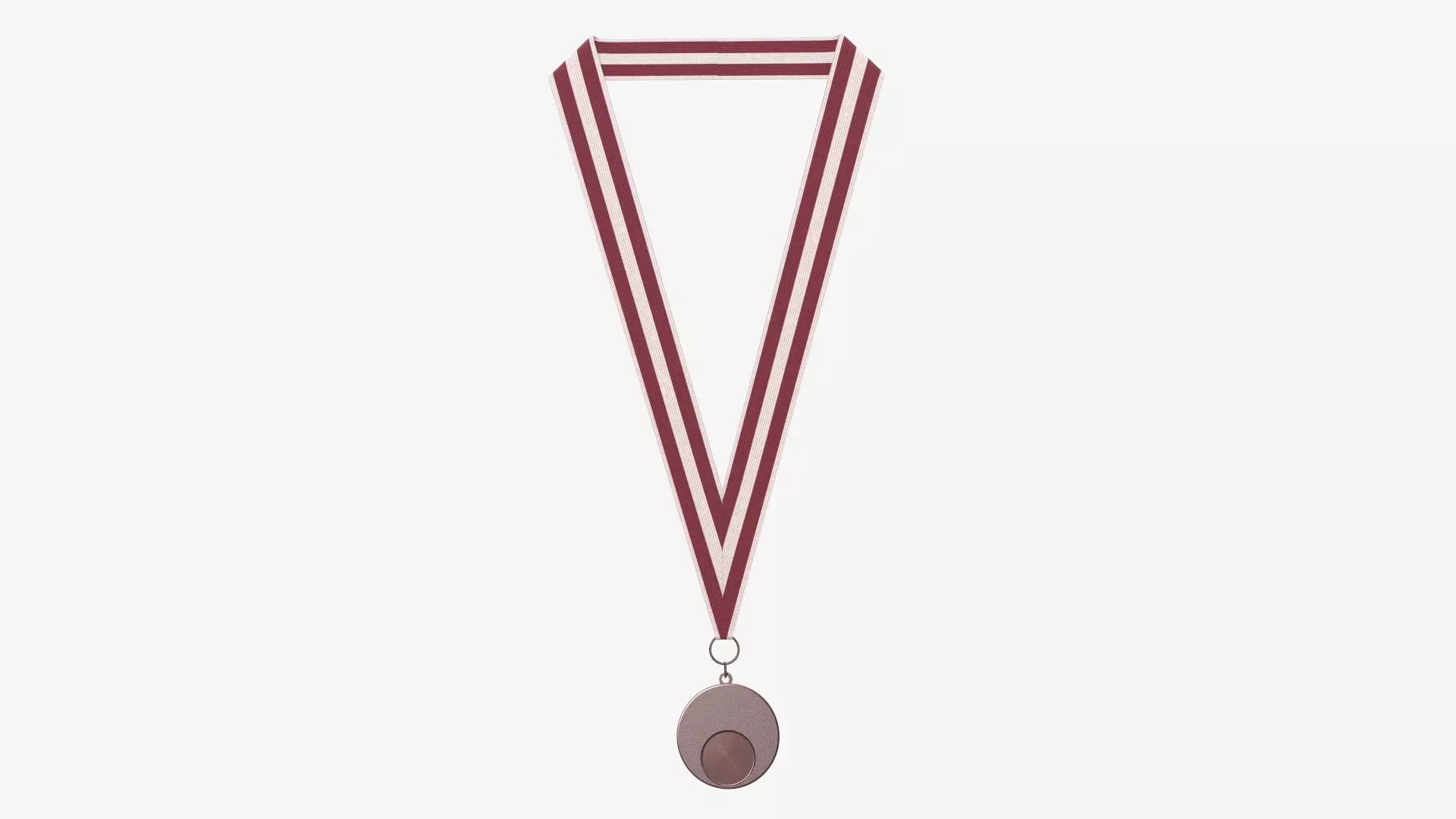 Sports medal trophy mockup 05 3D model_0