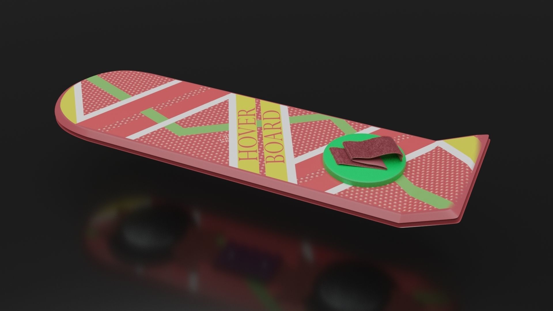 HOVERBOARD BACK TO THE FUTURE II 3D model_6