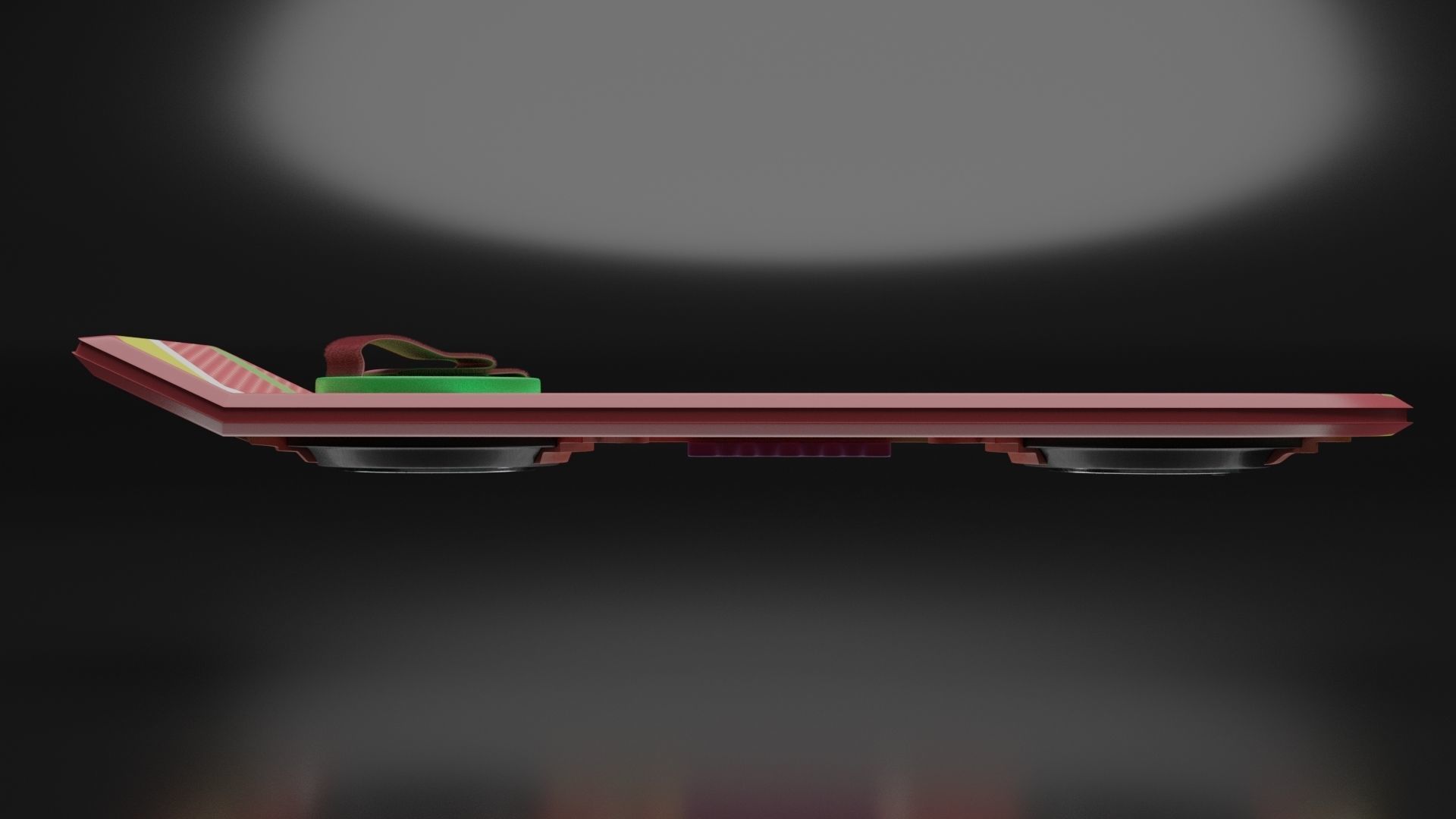 HOVERBOARD BACK TO THE FUTURE II 3D model_4