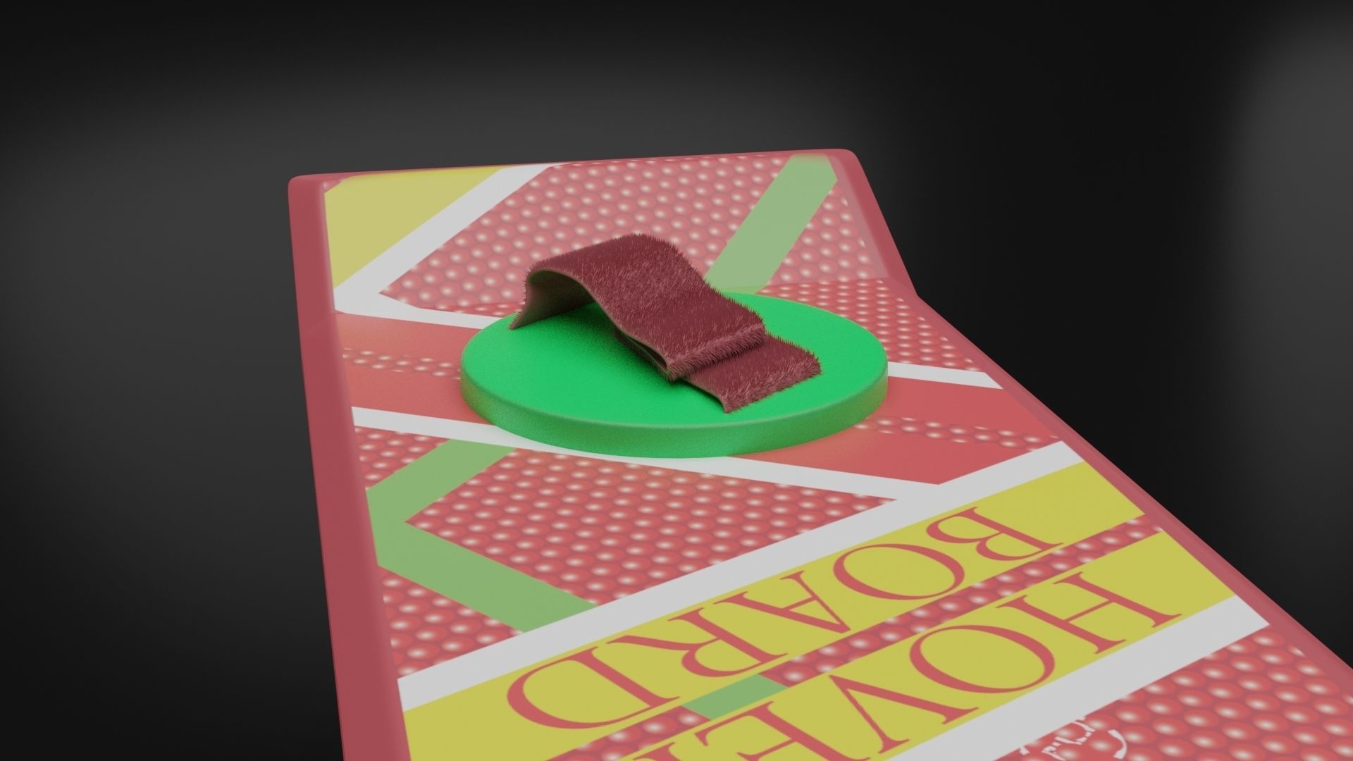 HOVERBOARD BACK TO THE FUTURE II 3D model_3