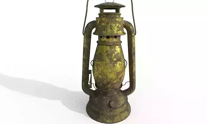Gold Old Lamp Lantern