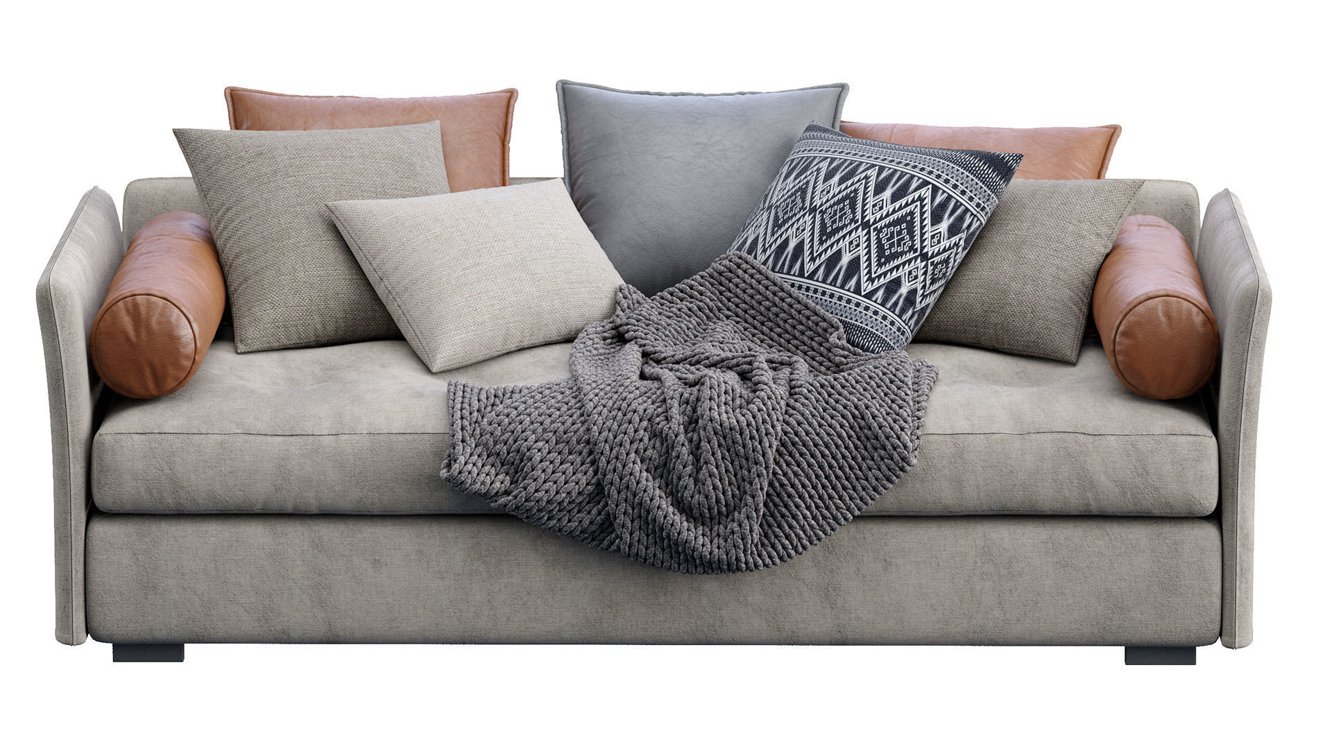 Sofa FIGI ISOLOTTO 2 3D model_10