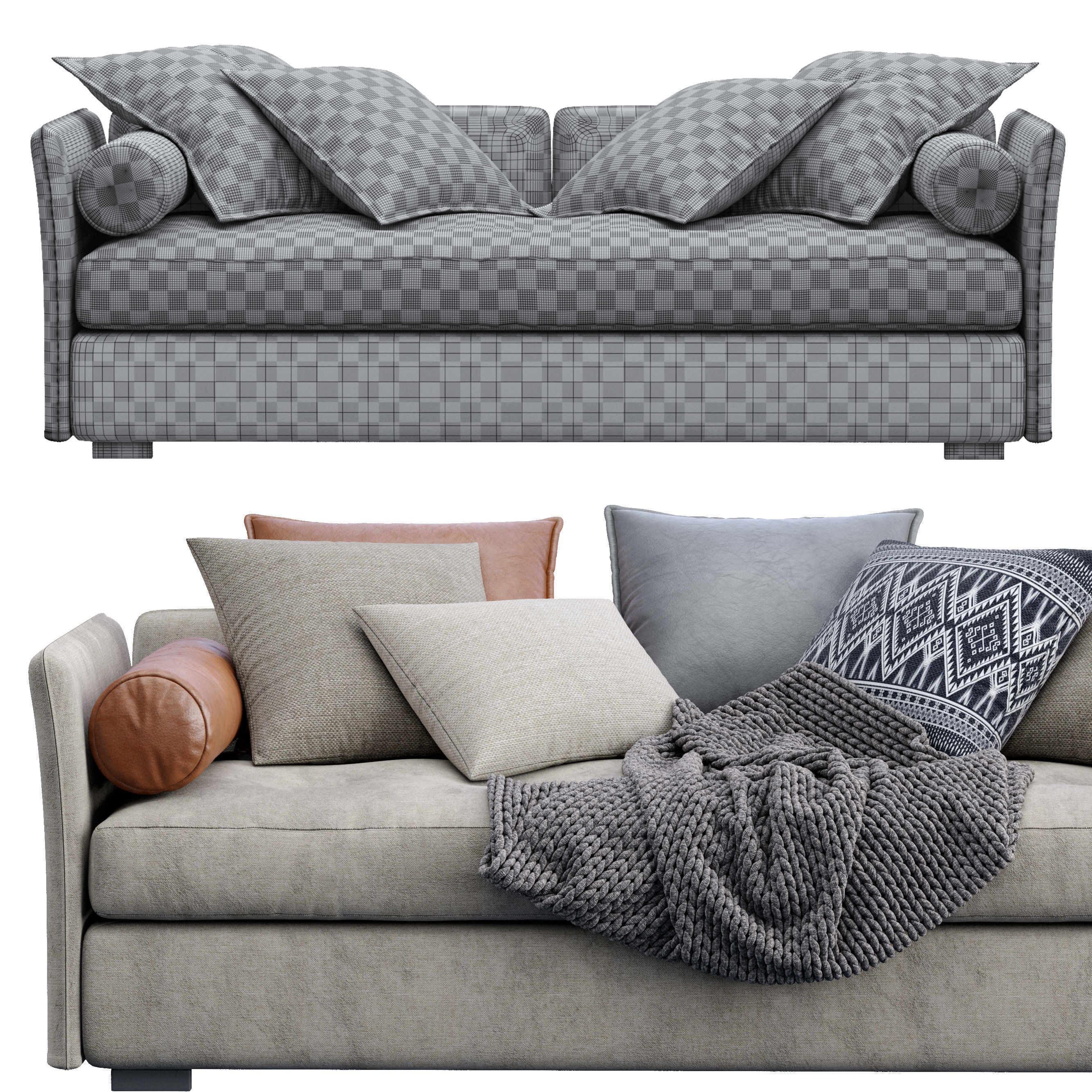 Sofa FIGI ISOLOTTO 2 3D model_19