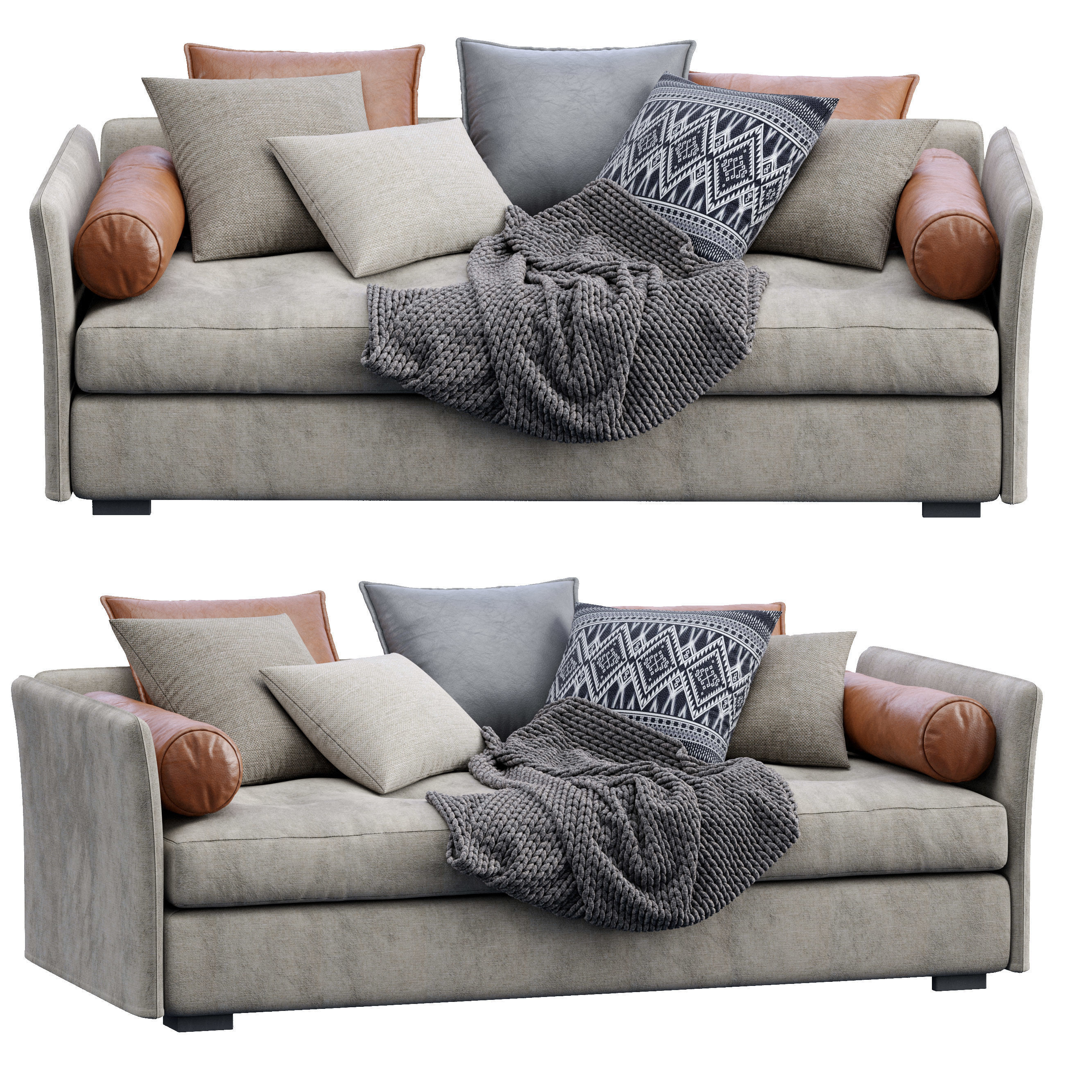 Sofa FIGI ISOLOTTO 2 3D model_15