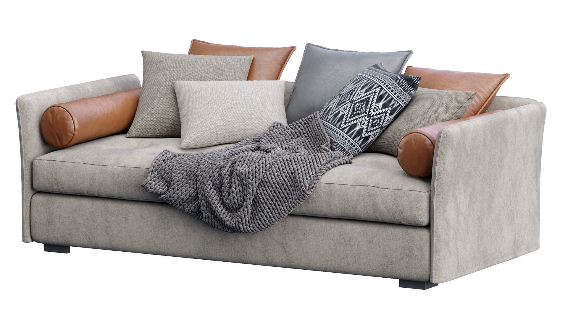 Sofa FIGI ISOLOTTO 2 3D model_7