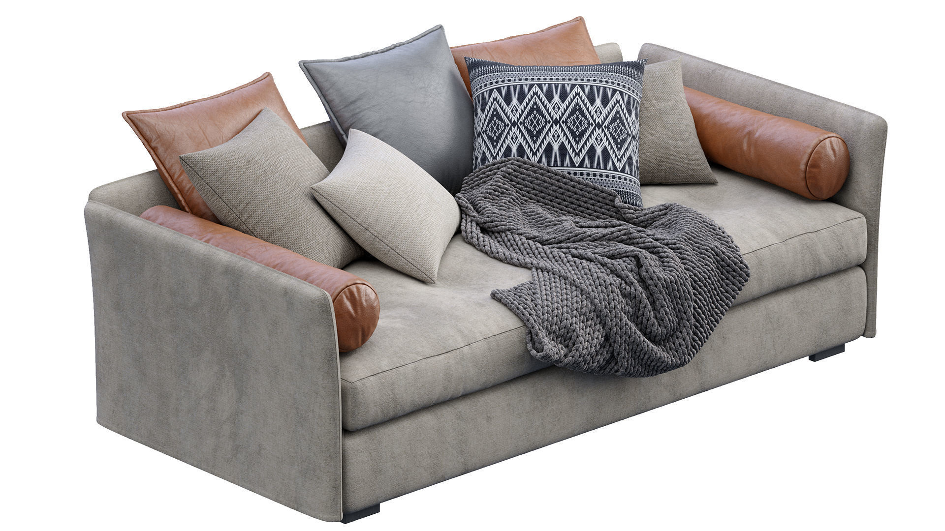 Sofa FIGI ISOLOTTO 2 3D model_3