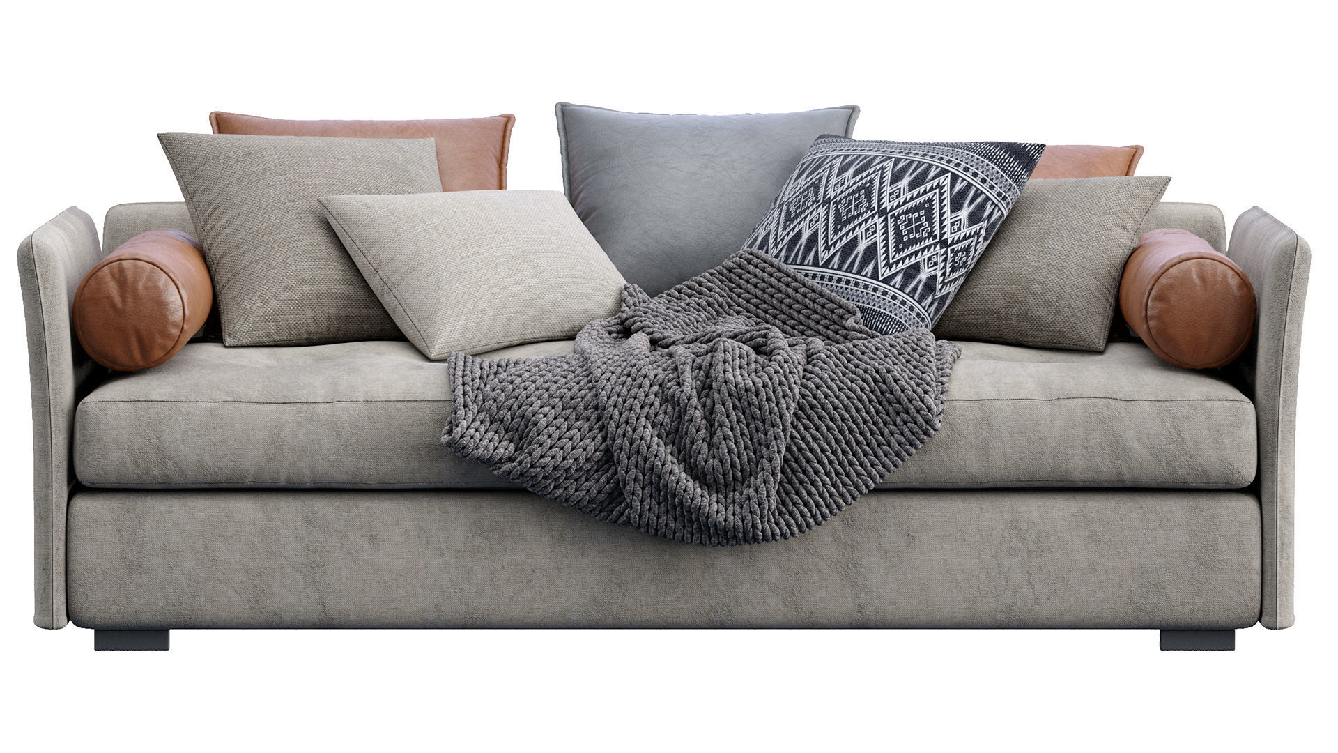 Sofa FIGI ISOLOTTO 2 3D model_4