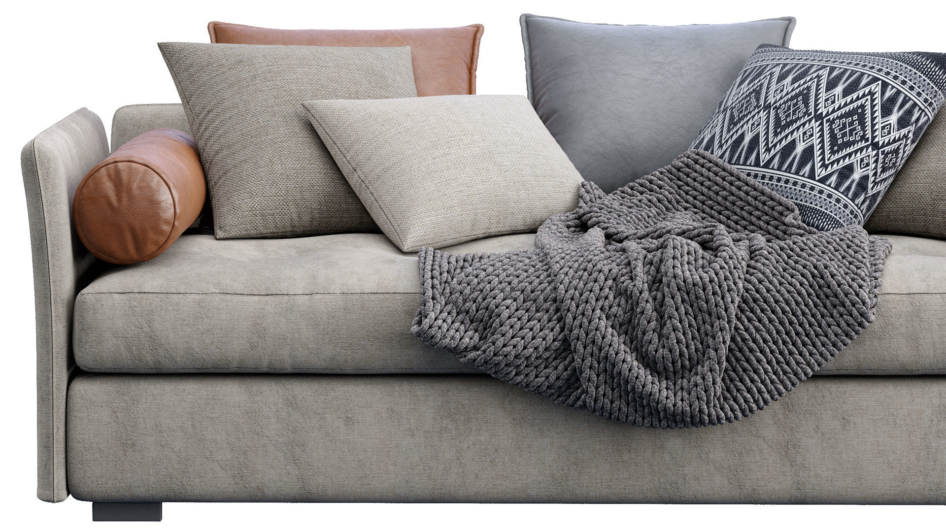 Sofa FIGI ISOLOTTO 2 3D model_1