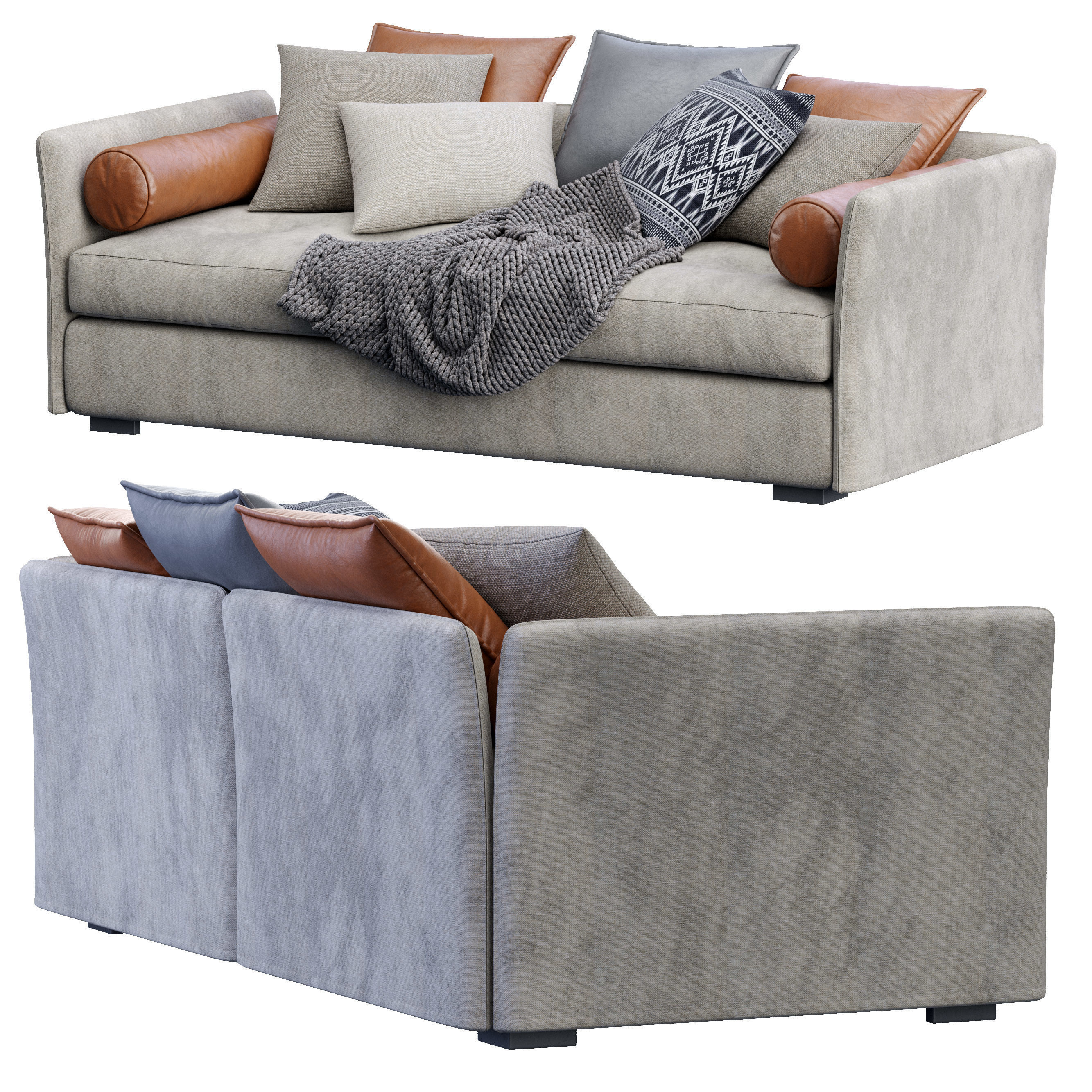 Sofa FIGI ISOLOTTO 2 3D model_17