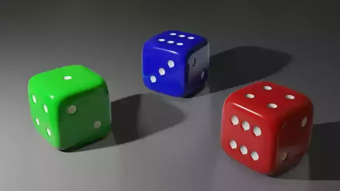 Colored Dice