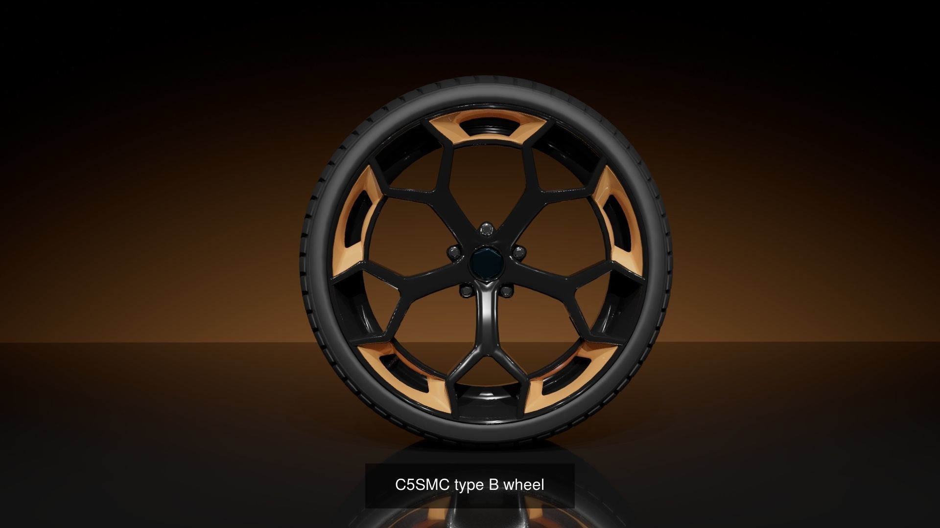 C wheel set 2020 3D Model Collection_9