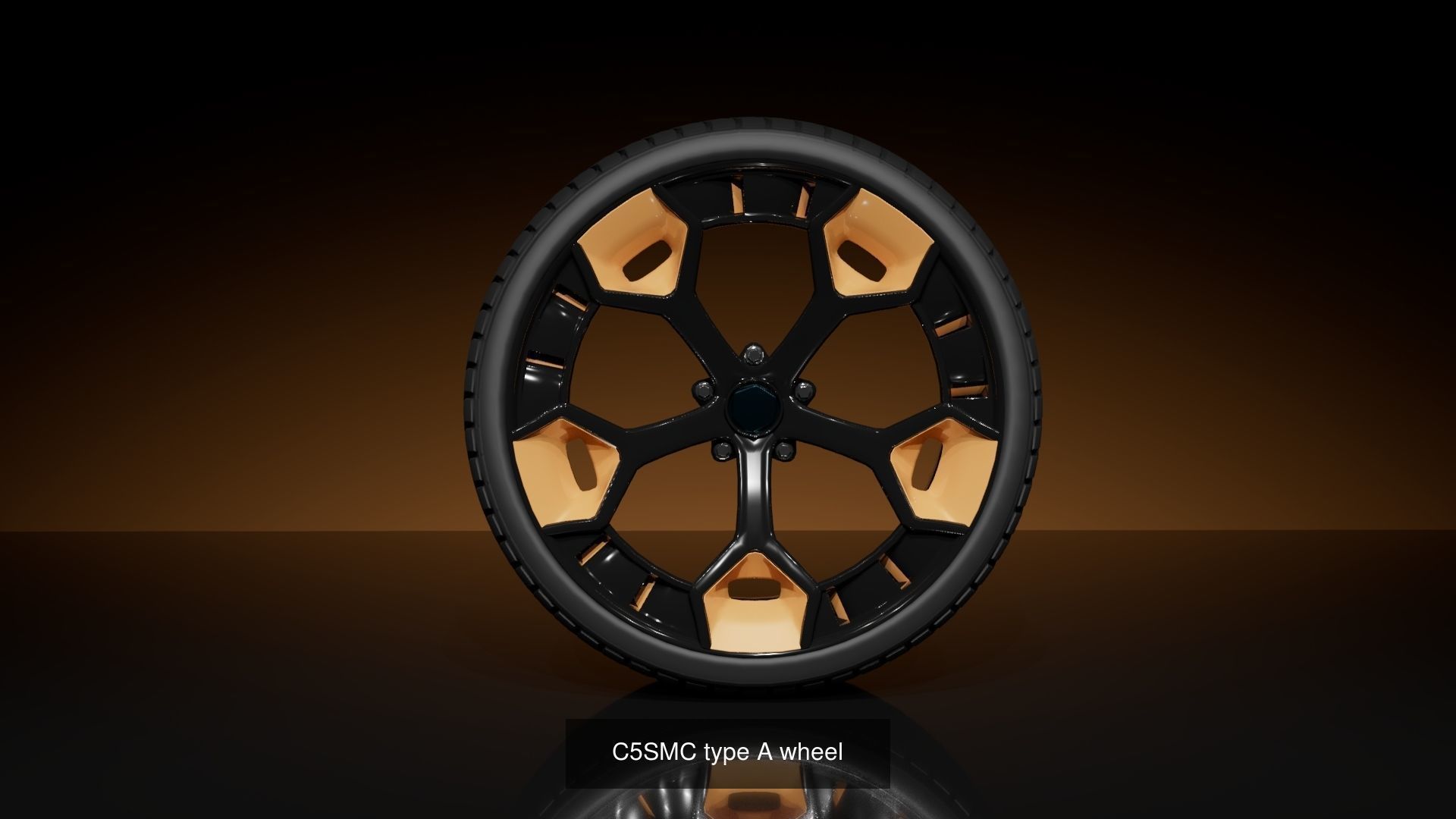 C wheel set 2020 3D Model Collection_8