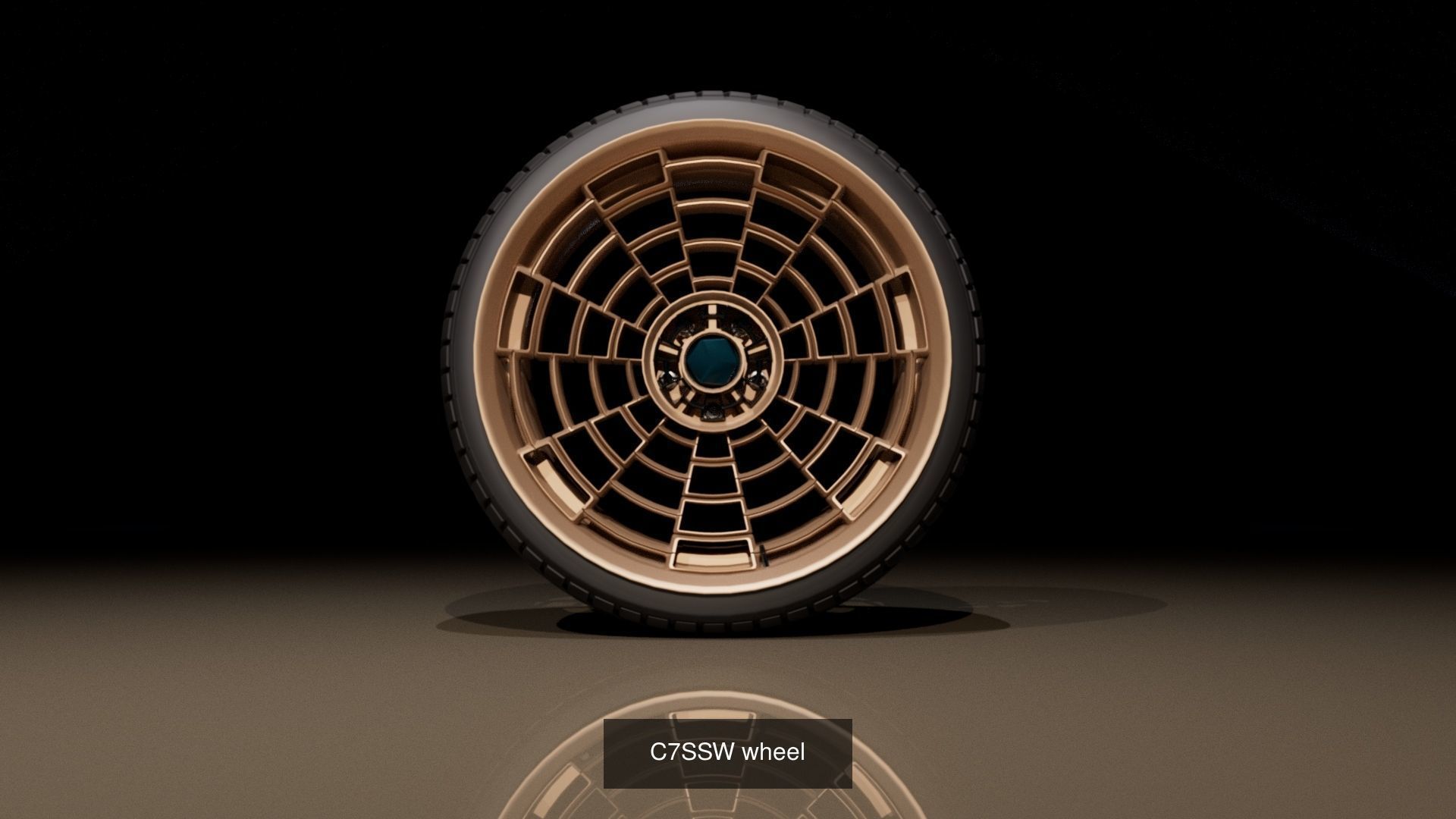 C wheel set 2020 3D Model Collection_5