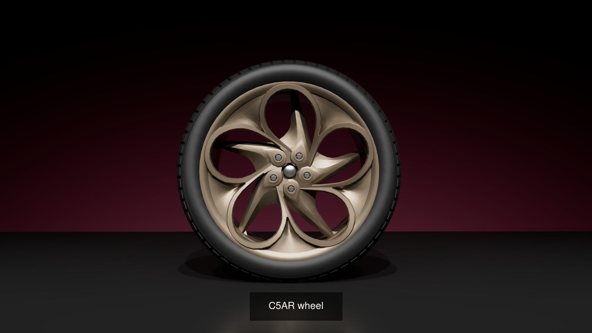 C wheel set 2020 3D Model Collection_16