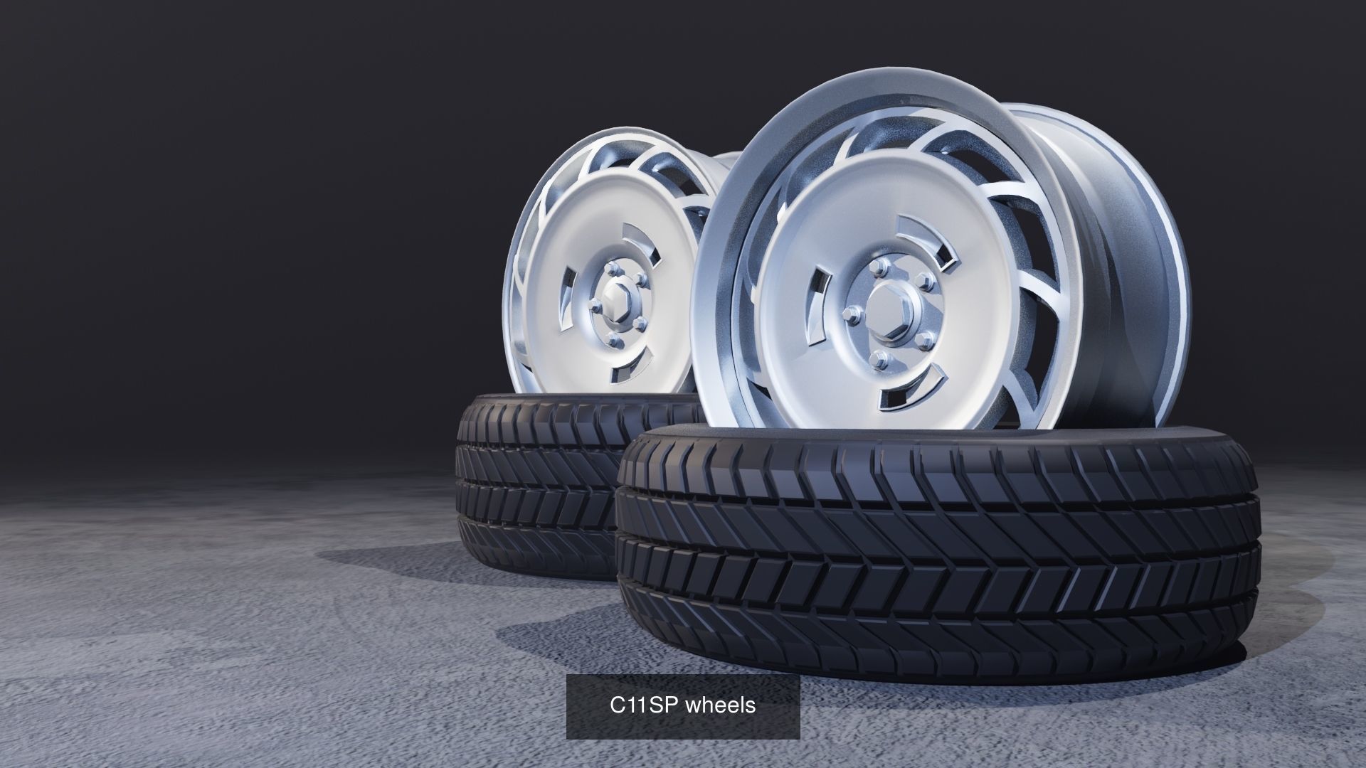 C wheel set 2020 3D Model Collection_13