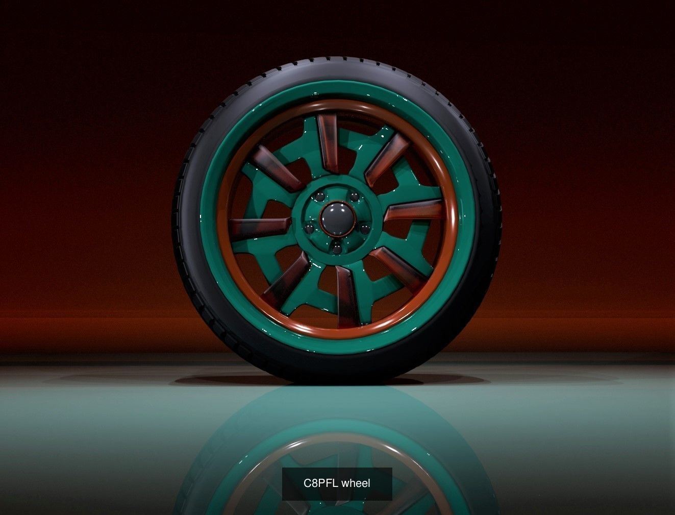 C wheel set 2020 3D Model Collection_14