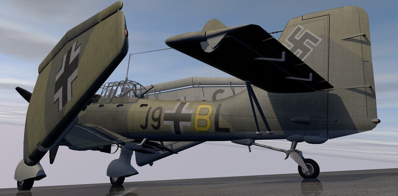 Junkers Ju-87C Stuka 3D model_3