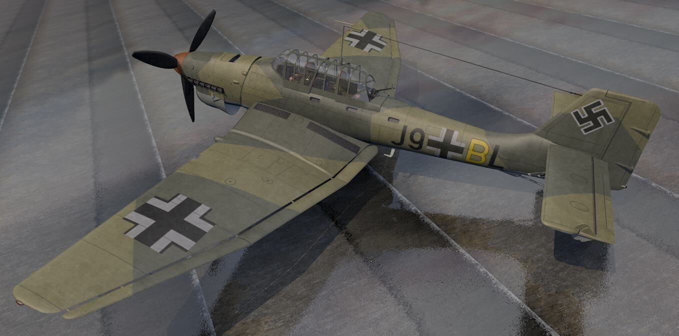 Junkers Ju-87C Stuka 3D model_1