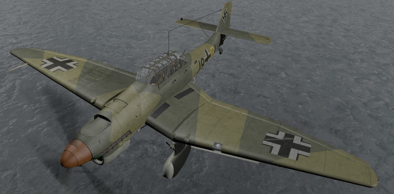 Junkers Ju-87C Stuka 3D model_11