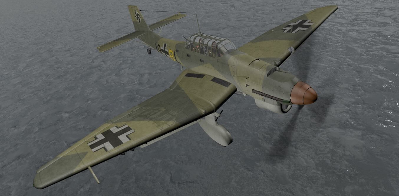 Junkers Ju-87C Stuka 3D model_8