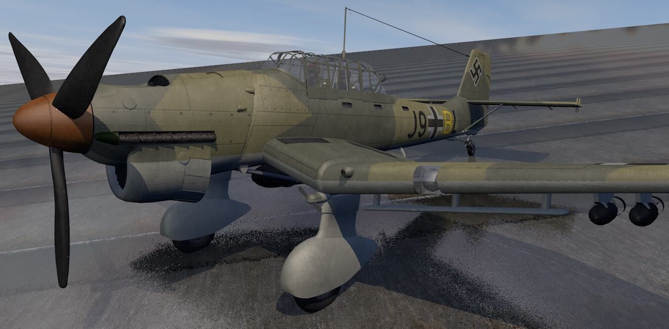 Junkers Ju-87C Stuka 3D model_7