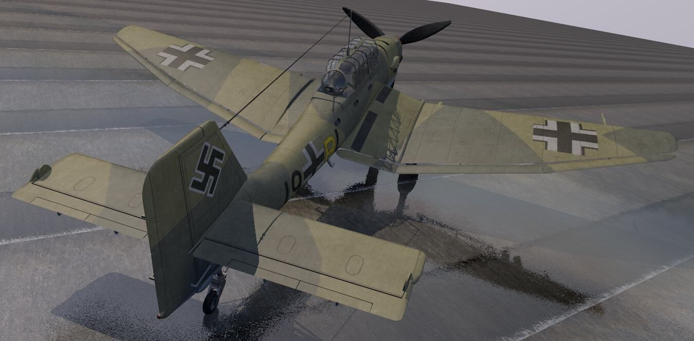 Junkers Ju-87C Stuka 3D model_4