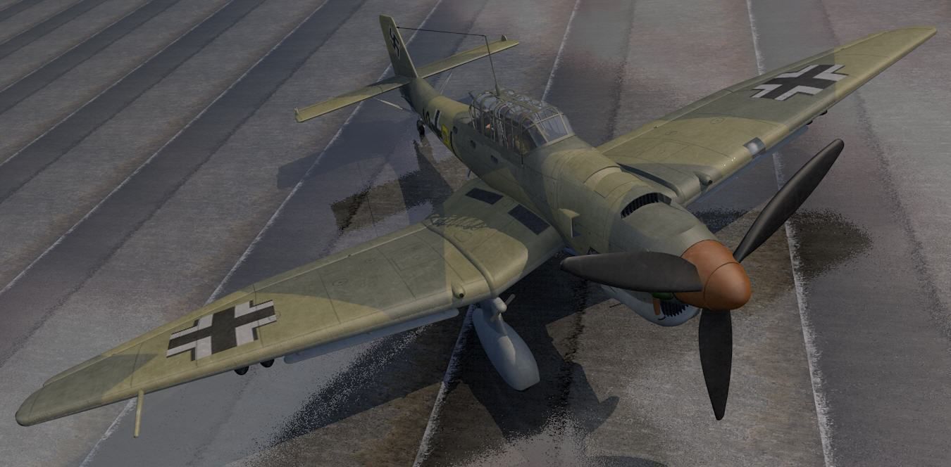 Junkers Ju-87C Stuka 3D model_6