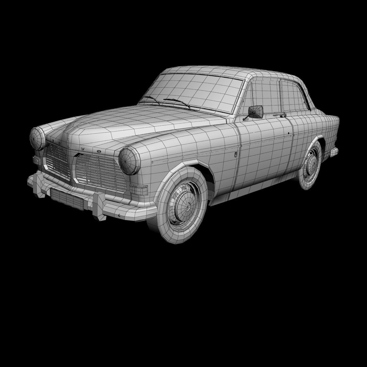 Volvo Amazon 121 Coupe 3D model_13