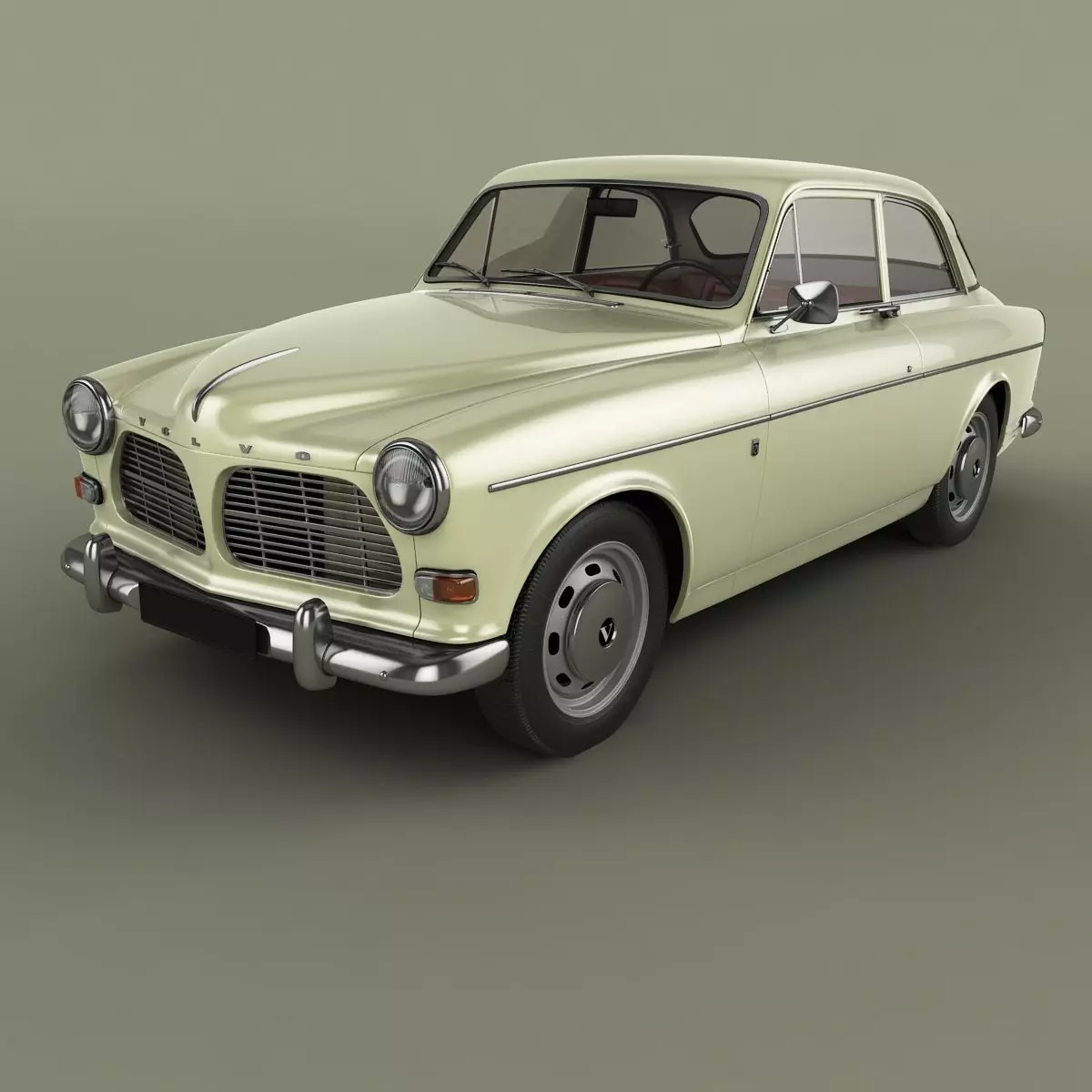 Volvo Amazon 121 Coupe 3D model_0