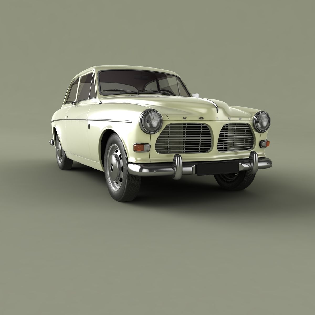 Volvo Amazon 121 Coupe 3D model_9