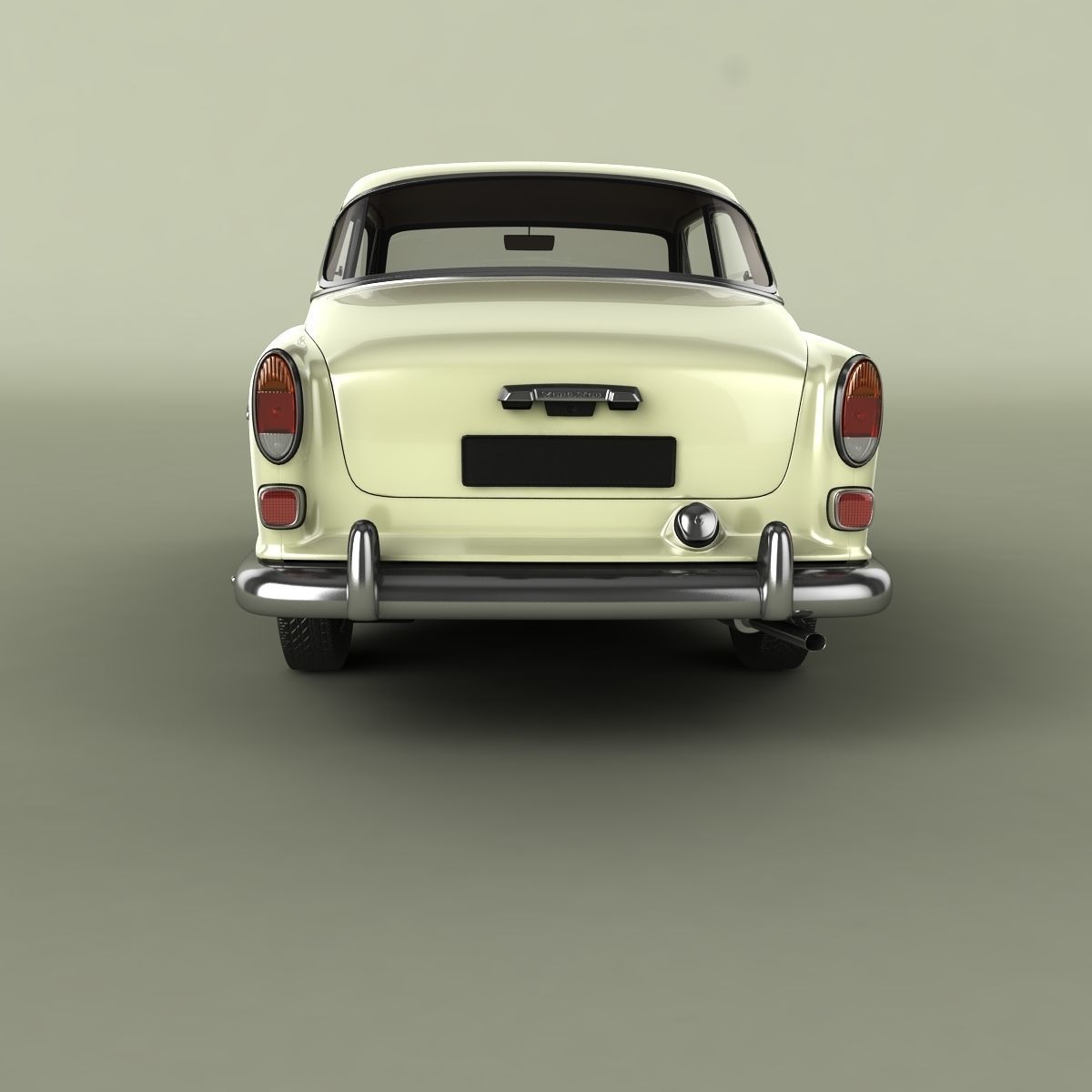 Volvo Amazon 121 Coupe 3D model_3